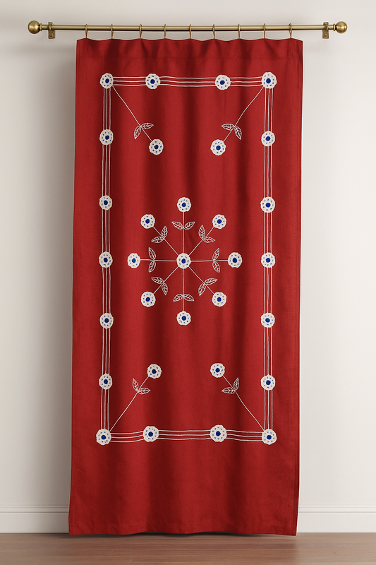 HAND PRINT GATE PARDA